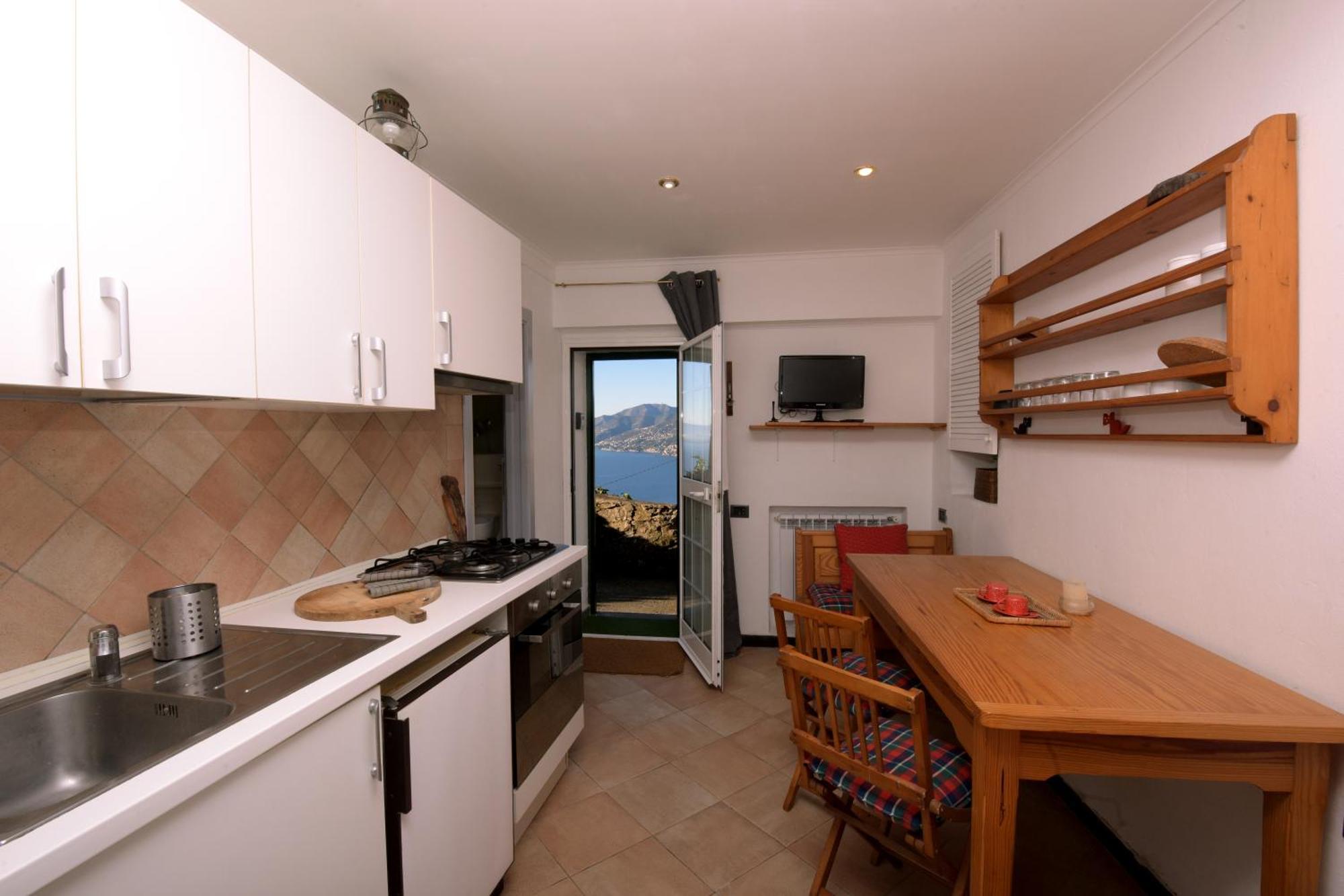 Hikers' Nest With Sea View Appartement San Rocco  Buitenkant foto