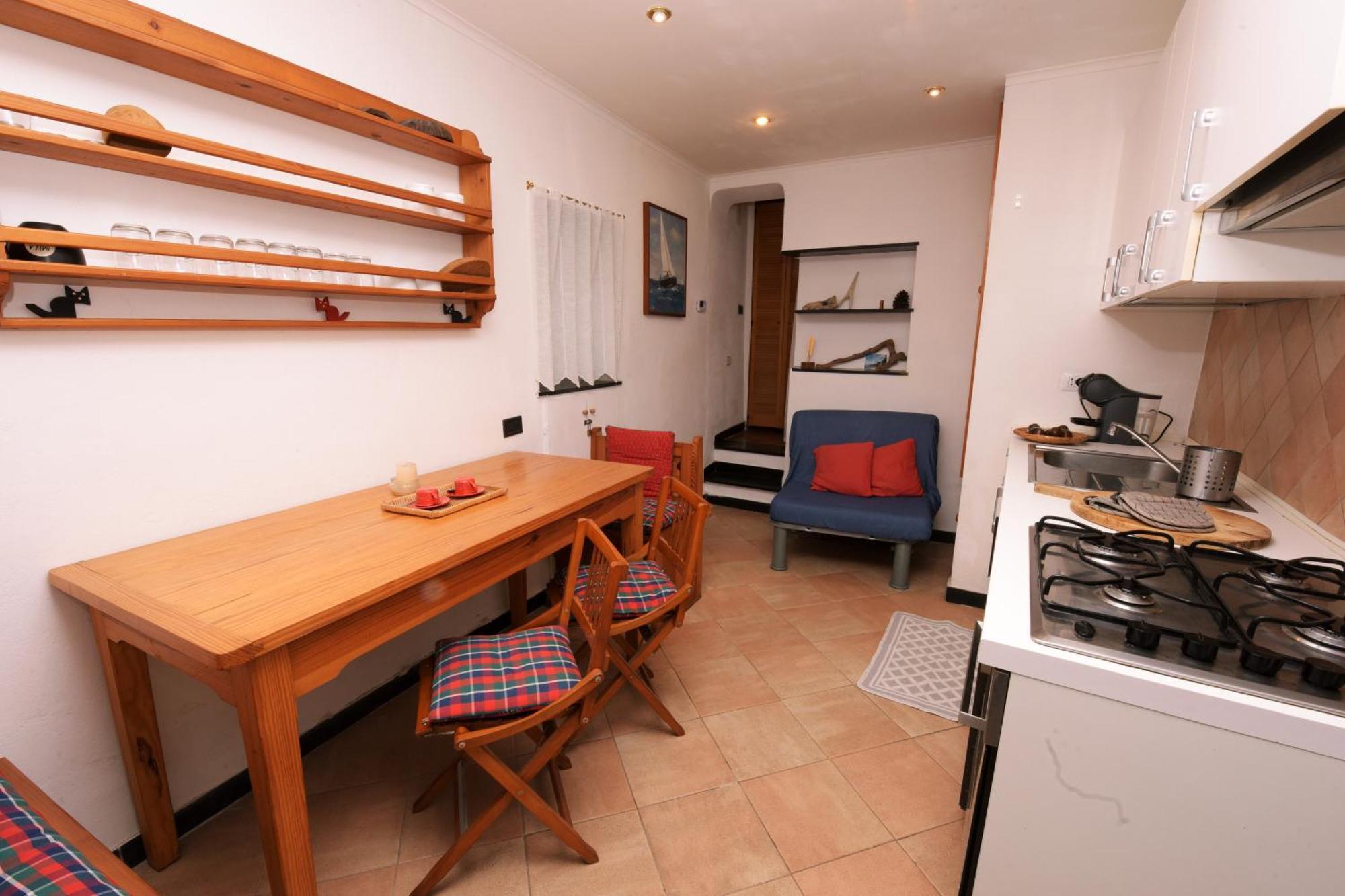Hikers' Nest With Sea View Appartement San Rocco  Buitenkant foto